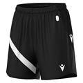 BANSHEE ECO shorts W BLK/WHT XL Teknisk kamp og treningsshorts - Dame