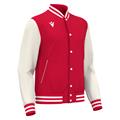Fiddle varsity college RED/WHT 5XL Collegejakke - Unisex