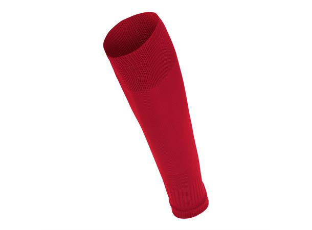Sprint Evo Footless Socks RED XS Elastiske fotballsokker uten fot- Unisex 